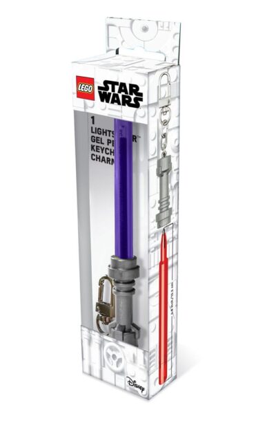 Joy Toy (IT): LEGO Star Wars Gelstift mit Clip Lila