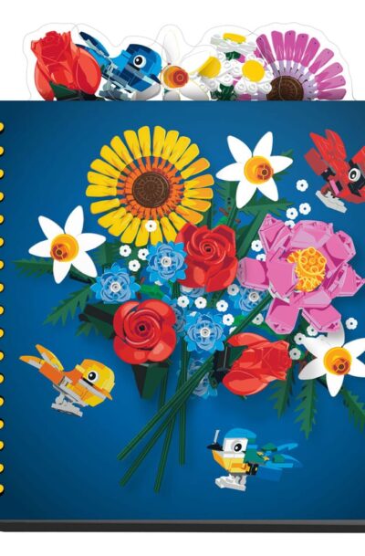 Joy Toy (IT): LEGO Icon Tab-Notizbuch Botanicals