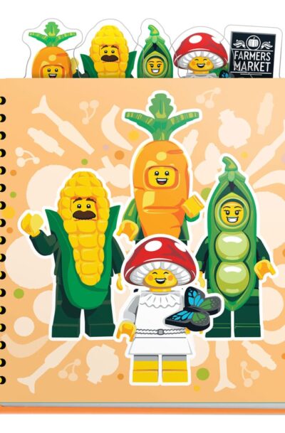 Joy Toy (IT): LEGO Minifigures Tab-Notizbuch Bauernmarkt