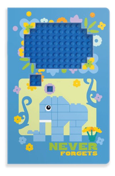 Joy Toy (IT): LEGO EZ2R Notizbuch mit Stift Elefant