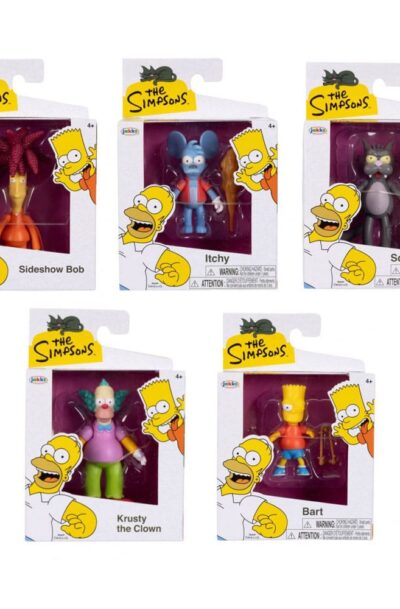 Jakks Pacific: Simpsons Minifiguren Wave 2 7 cm Sortiment (8)