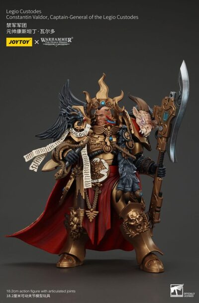 Joy Toy (CN): Warhammer The Horus Heresy Actionfigur Legio Custodes Constantin Valdor Captain-General of the Legio Custodes 25 cm