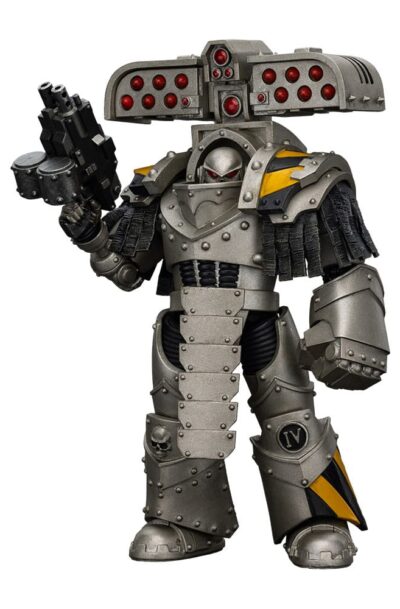 Joy Toy (CN): Warhammer The Horus Heresy Actionfigur 1/18 lron Warriors Tyrant Siege Master Terminator with Rocket launcher 14 cm