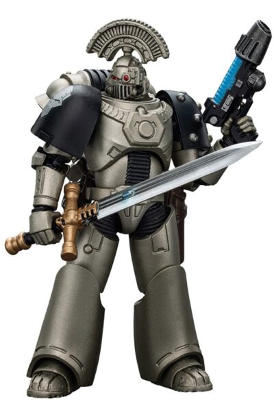 Joy Toy (CN): Warhammer The Horus Heresy Actionfigur 1/18 lron Warriors MKVI Tactical Sergeant with Power Sword and Plasma Pistol 12 cm
