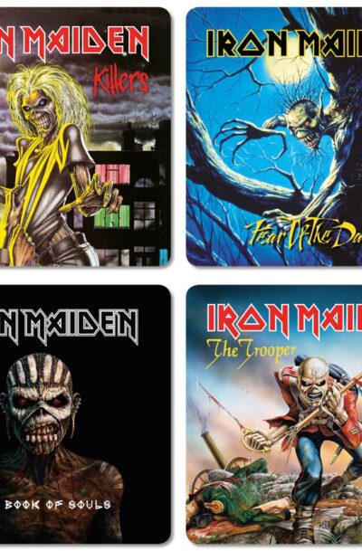 KKL: Iron Maiden Untersetzer Pack (4)