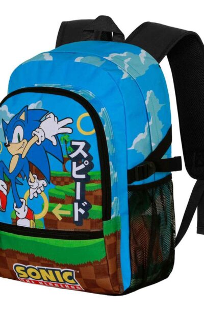 Karactermania: Sonic The Hedgehog Fan Fight Rucksack Sega Greenhill 2.2