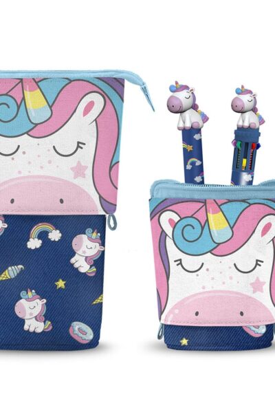 Karactermania: Oh My Pop! Pop Up Federmäppchen mit Zehnfarbkugelschreiber & löschbarem Gelstift Sweety