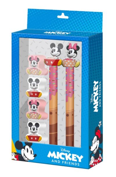 Karactermania: Mickey & Minnie Schreibset 6er-Pack