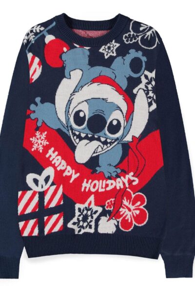 Difuzed: Lilo & Stitch Pullover Stitch Santa (Christmas Jumper) Grösse M