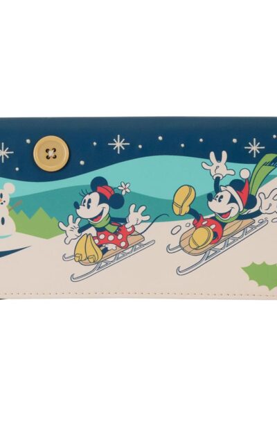 Loungefly: Disney by Loungefly Geldbeutel Mickey and Minnie Holiday
