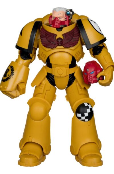 McFarlane Toys: Warhammer 40,000 Actionfigur Intercessor Sergeant (Imperial Fist) (Gold Label) 18 cm