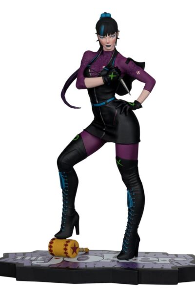 DC Direct Statue 1/10 The Joker Purple Craze: Punchline by Stanley Artgerm Lau Limited Edition 19 cm