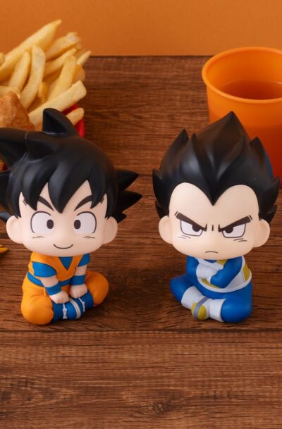 Megahouse: Dragon Ball Daima Look Up PVC Statuen Son Goku & Vegeta Mini 11 cm (with gift)