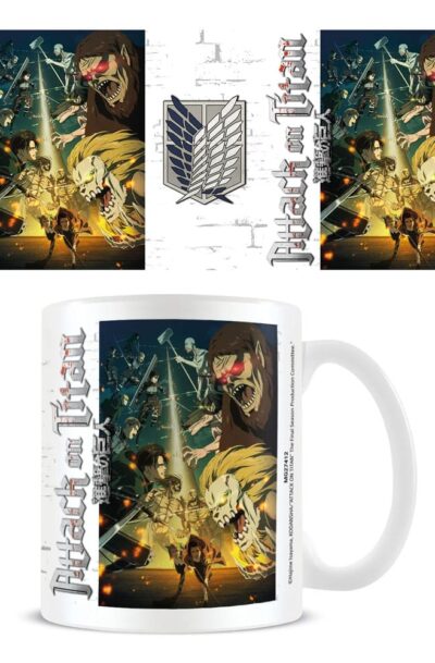 Pyramid International: Attack on Titan Tasse Special Ops Squad vs Titans