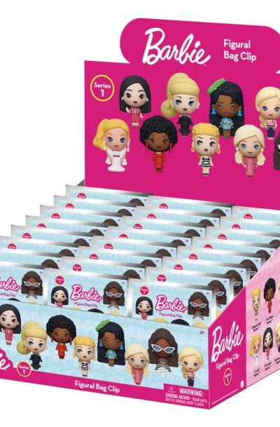 Monogram Int.: Barbie 3D PVC-Taschenanhänger Serie 1 Display (24)