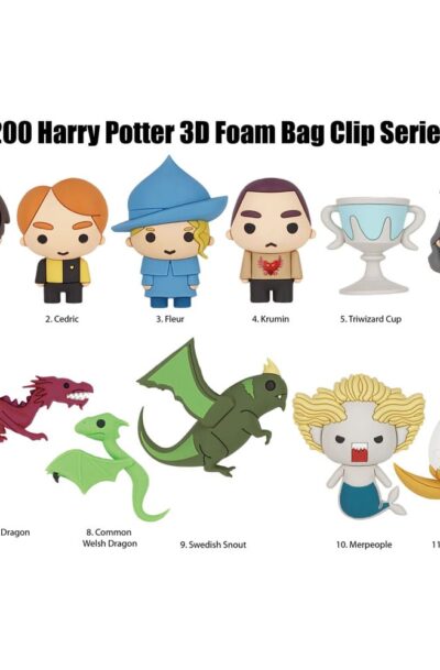 Monogram Int.: Harry Potter 3D PVC-Taschenanhänger Series 6 Display (24)