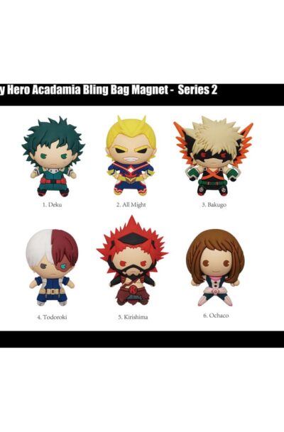 Monogram Int.: My Hero Academia 3D Magnete Series 2 Display (12)