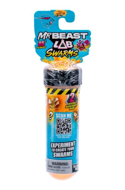 Moose Toys: Mr. Beast Lab Swarms Series 2 Minifiguren 2er-Pack Atomic Series 2,5 cm