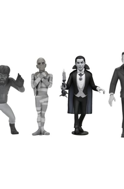 NECA: Universal Monsters Toony Terrors Actionfiguren 15 cm Series 10 Silver Screen Edition Sortiment (12)