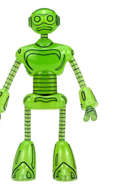 NECA: Teenage Mutant Ninja Turtles (Mirage Comics) Actionfigur Transmat Fugitoid GID 18 cm