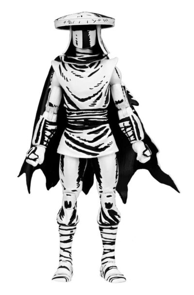 NECA: Teenage Mutant Ninja Turtles Actionfigur Elite Foot Ninja Guard Black & White 18 cm