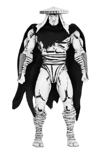NECA: Teenage Mutant Ninja Turtles Actionfigur Foot Assassin Black and White 18 cm