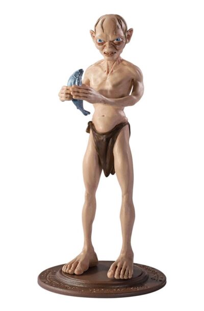 Noble Collection: Herr der Ringe Bendyfigs Biegefigur Gollum 19 cm