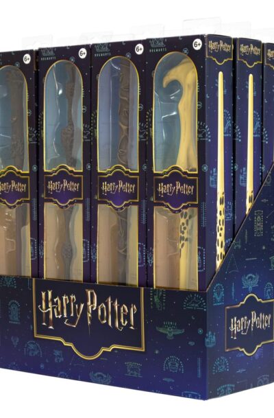 Noble Collection: Harry Potter Rollenspiel Zauberstäbe Display (12)