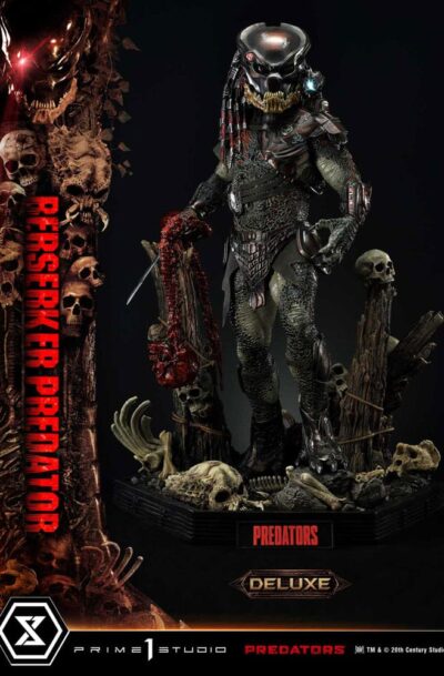 Prime 1 Studio: Predators Statue Berserker Predator Deluxe Version 100 cm