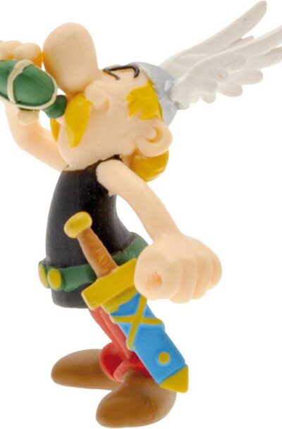 Plastoy: Asterix Figur Asterix mit Zaubertrank 6 cm