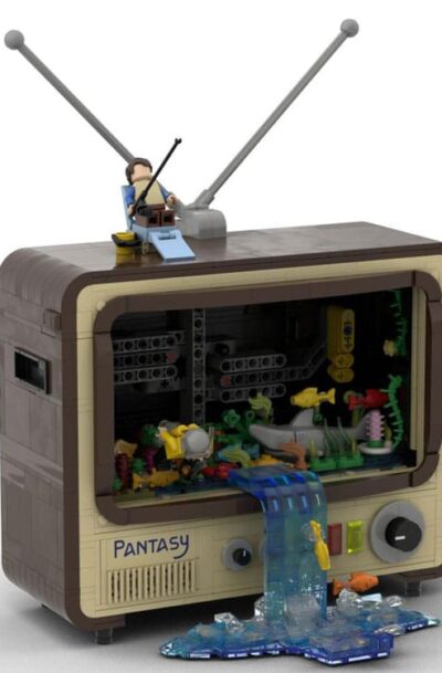 Pantasy: Original-Retro Series Bauset Vintage Television 19 cm