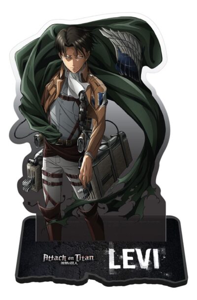 POPbuddies: Attack on Titan Acryl Figur Levi Battle-Ready 18 cm
