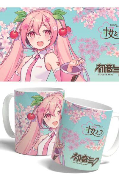 POPbuddies: Hatsune Miku Tasse Sakura Miku Cherry Blossom 325 ml