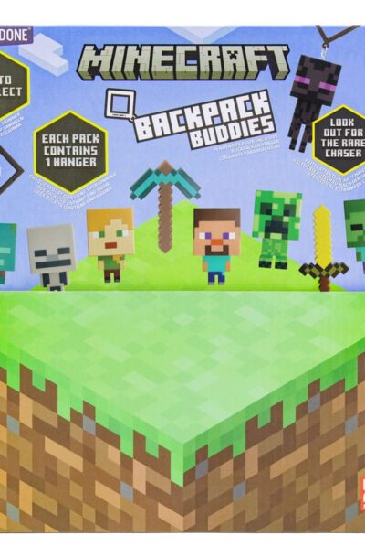 Paladone Products: Minecraft Taschenanhänger Backpack Buddies Mystery Bags Series 4 Display (24)