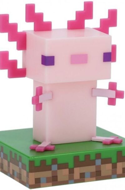 Paladone Products: Minecraft Icon Lampe Axolotl