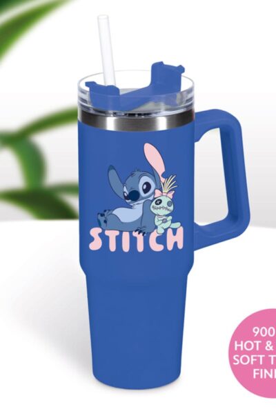Paladone Products: Lilo & Stitch Trinkbecher To Go Stitch Blue