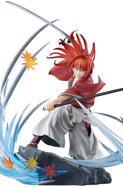 Rurouni Kenshin: Meiji Kenkaku Romantan Kyoto Douran PVC Statue 1/7 Kenshin Himura Souryusen Ver. 27 cm