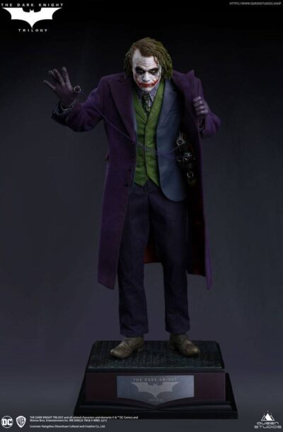 Queen Studios: The Dark Knight Statue 1/4 Heath Ledger Joker Regular Edition 52 cm