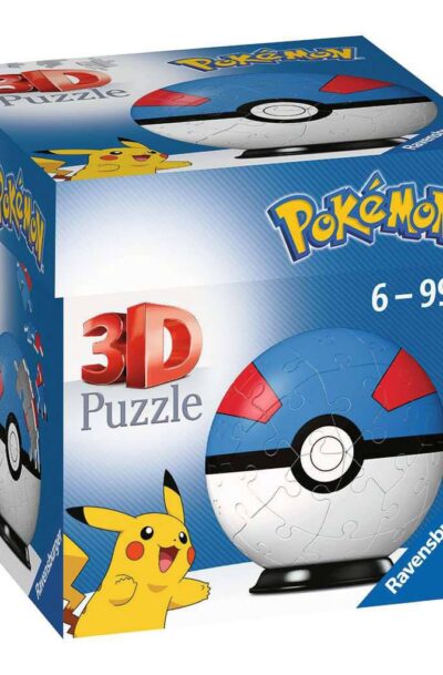 Pokémon 3D Puzzle Pokéballs: Superball (55 Teile)