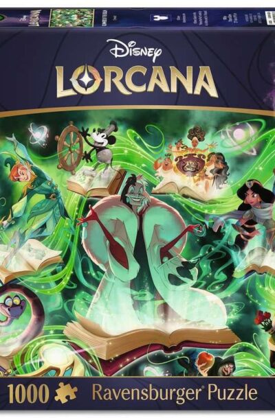 Disney Lorcana Puzzle Glimmers of the Realm: Emerald (1000 Teile)