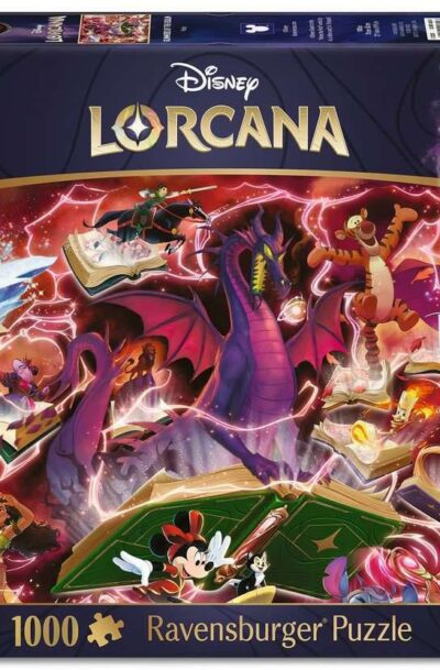 Disney Lorcana Puzzle Glimmers of the Realm: Ruby (1000 Teile)