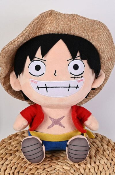 Sakami Merchandise: One Piece Plüschfigur Monkey D. Luffy Gear 5 New World Ver. 20 cm