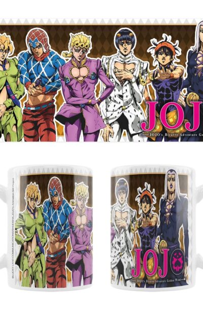 JoJo´s Bizarre Adventure Part 5: Golden Wind Keramiktasse Main Characters