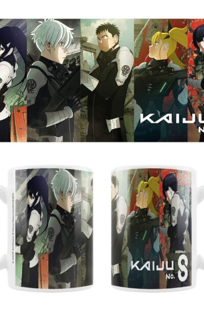 Sakami Merchandise: Kaiju No. 8 Keramiktasse Mina, Reno, Kafka, Kikoru, Hoshina