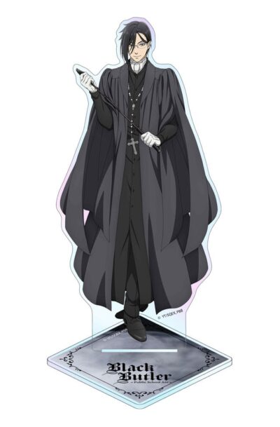Sakami Merchandise: Black Butler Acryl-Aufsteller Sebastian Holographic 14 cm