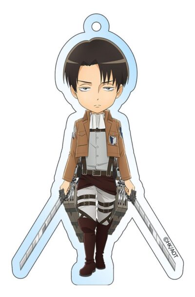 Sakami Merchandise: Attack on Titan Acryl Schlüsselanhänger Levi Holographic 8 cm