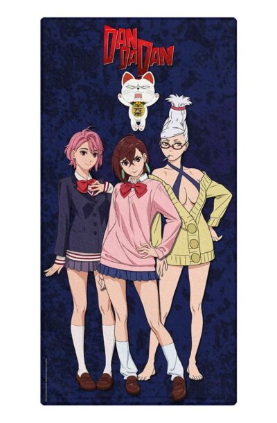Sakami Merchandise: Dandadan Handtuch Momo, Aira, Seiko 150 x 75 cm