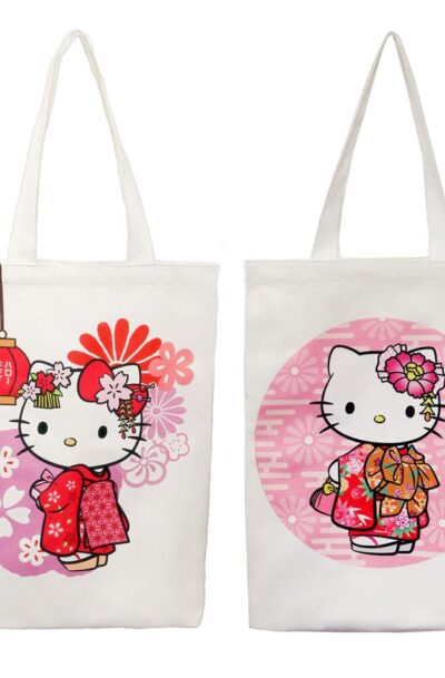 Sakami Merchandise: Sanrio Tragetasche Hello Kitty Kimono
