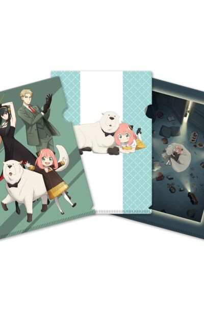 Sakami Merchandise: Spy x Family Klarsichthüllen 3er-Set Season 3