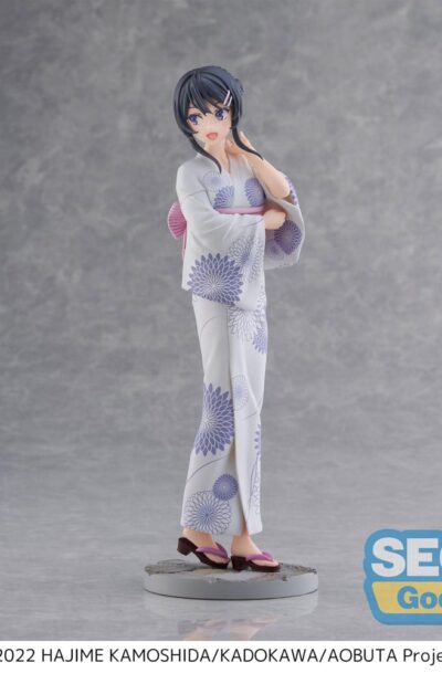 Sega: Rascal Does Not Dream of Bunny Girl Senpai Luminasta PVC Statue Mai Sakurajima Yukata 22 cm